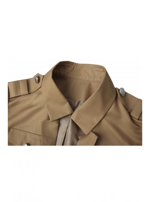 Attack On Titan Levi Ackerman Scouting Legion Halloween Cosplay Costume