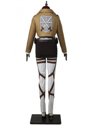 Attack On Titan Mikasa Ackerman Trainee Squad Halloween Cosplay Costume