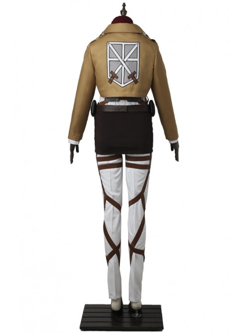 Attack On Titan Mikasa Ackerman Trainee Squad Halloween Cosplay Costume