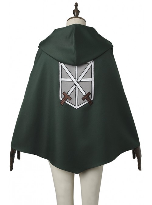 Attack On Titan Mikasa Ackerman Trainee Squad Halloween Cosplay Costume