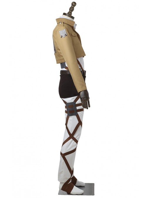 Attack On Titan Trainee Squad Combat Uniform Set 2 Halloween Cosplay Costume