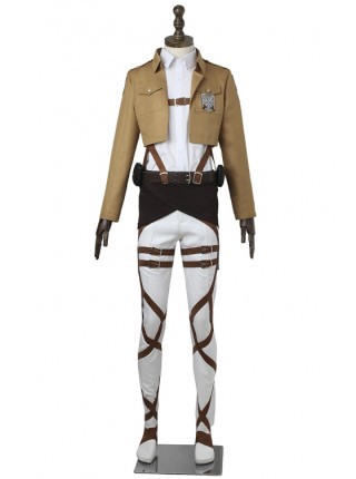 Attack On Titan Trainee Squad Combat Uniform Set 2 Halloween Cosplay Costume