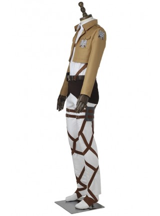 Attack On Titan Trainee Squad Combat Uniform Set 2 Halloween Cosplay Costume