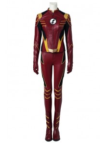 The Flash Season 3 Jesse Quick Halloween Cosplay Costume