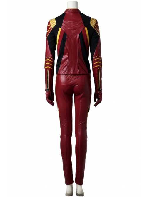 The Flash Season 3 Jesse Quick Halloween Cosplay Costume