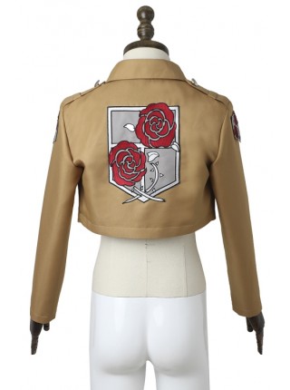 Attack On Titan Stationary Guard Combat Uniform Halloween Cosplay Costume