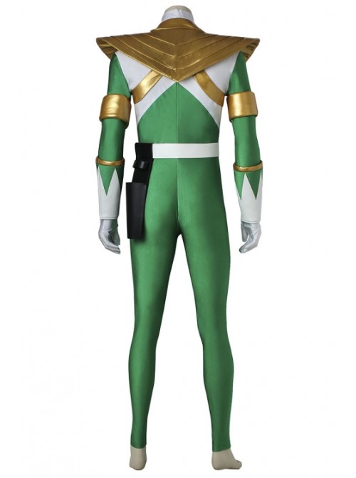 Mighty Morphin Power Rangers Dragon Ranger Halloween Cosplay Costume