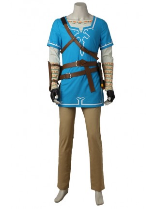 The Legend Of Zelda: Breath Of The Wild Leading Role Link Halloween Cosplay Costume