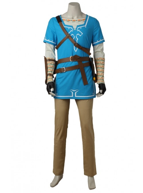 The Legend Of Zelda: Breath Of The Wild Leading Role Link Halloween Cosplay Costume