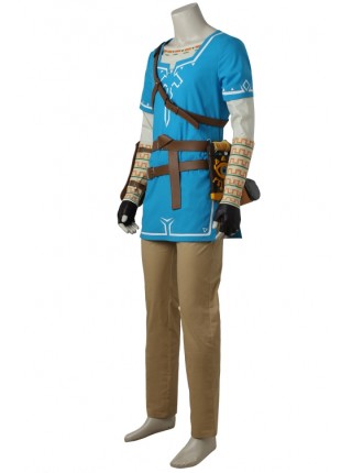 The Legend Of Zelda: Breath Of The Wild Leading Role Link Halloween Cosplay Costume
