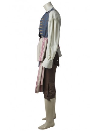 Pirates of the Caribbean: Dead Men Tell No Tales Captain Jack Sparrow Halloween Cosplay Costume