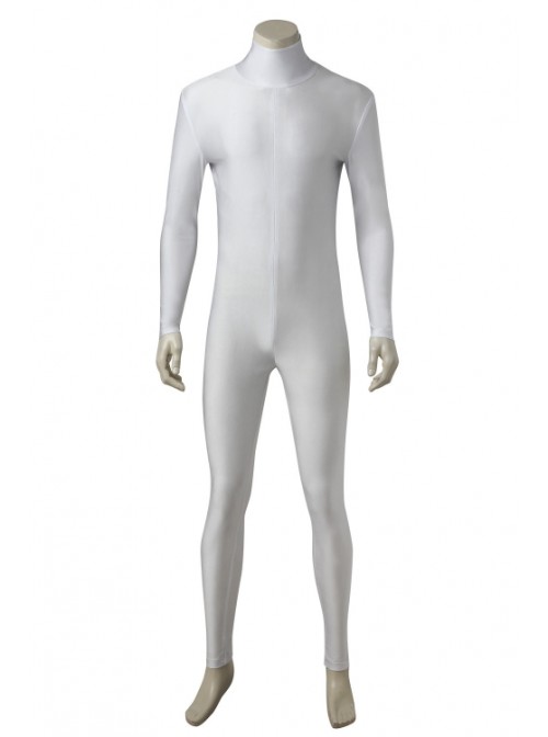 Mighty Morphin Power Rangers Tommy Oliver White Ranger Halloween Cosplay Costume