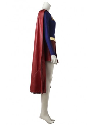 Supergirl Kara Zor-El Skirt Set Halloween Cosplay Costume