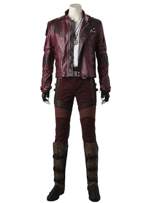 Guardians of the Galaxy Vol. 2 Star-Lord Short Jacket Set Halloween Cosplay Costume