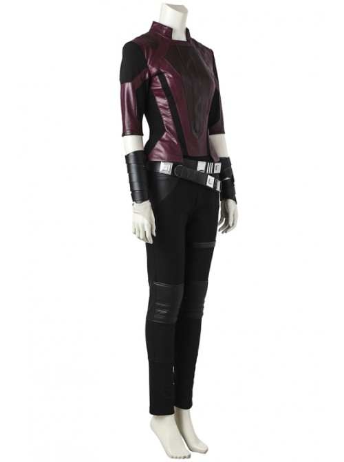 Guardians of the Galaxy Vol. 2 Gamora Short Set Halloween Cosplay Costume