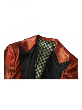 Gotham Jerome Valeska Orange Outer Clothing Set Halloween Cosplay Costume