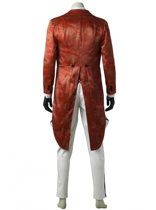 Gotham Jerome Valeska Orange Outer Clothing Set Halloween Cosplay Costume