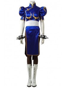 Street Fighter V Chun-Li Halloween Cosplay Costume