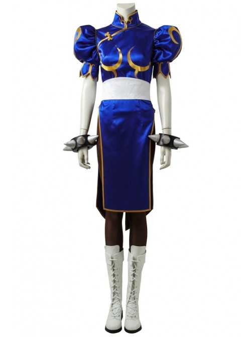 Street Fighter V Chun-Li Halloween Cosplay Costume