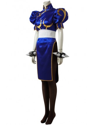 Street Fighter V Chun-Li Halloween Cosplay Costume