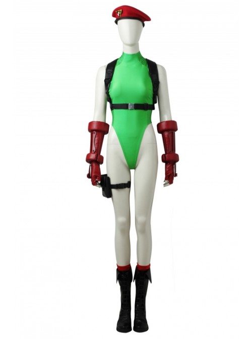 Street Fighter V Cammy White Halloween Cosplay Costume