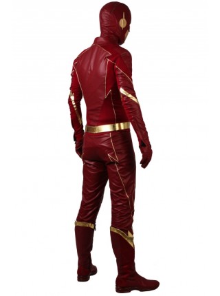 The Flash Season 4 Barry Allen Halloween Cosplay Costume