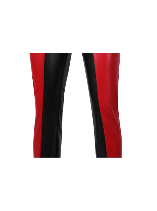 The Umbrella Academy Season 3 Ben No.2 Halloween Cosplay Costume Black Striped Red Bodysuit Set