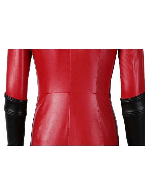 The Umbrella Academy Season 3 Sloane No.5 Halloween Cosplay Costume Female Slim Fit Red Bodysuit Set