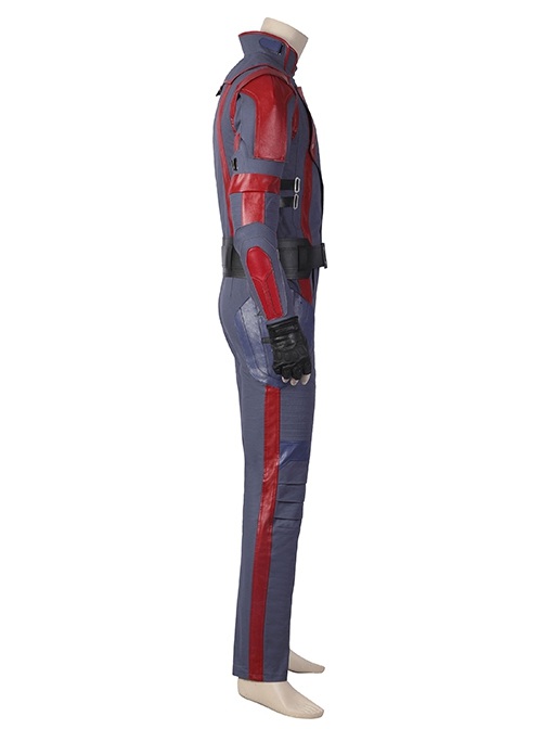 Guardians Of The Galaxy Vol. 3 Star Lord Peter Quill Halloween Cosplay Costume Dark Blue Slim Bodysuit Set Shoes Not Included