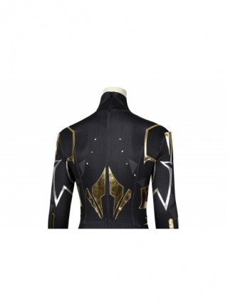 Black Panther Shuri Halloween Cosplay Costume Black Bottom Gold And Silver Color Exquisite Cool Slim Bodysuit