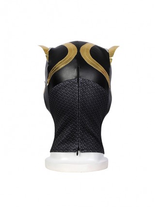 Black Panther Shuri Halloween Cosplay Costume Black Bottom Gold And Silver Color Exquisite Cool Slim Bodysuit