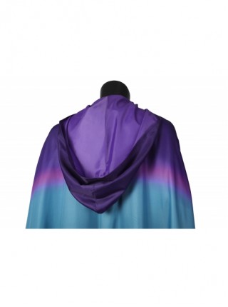 Thor Halloween Cosplay Costume Purple Pink Blue Gradient Loose Fashion Thor Cloak