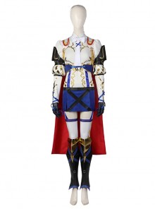 Fire Emblem Engage Halloween Cosplay Costume White Slim Top Red And White Cape Sexy Exquisite Set