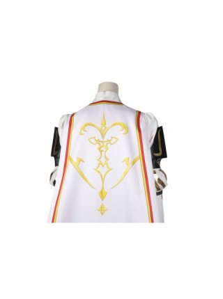 Fire Emblem Engage Halloween Cosplay Costume White Slim Top Red And White Cape Sexy Exquisite Set