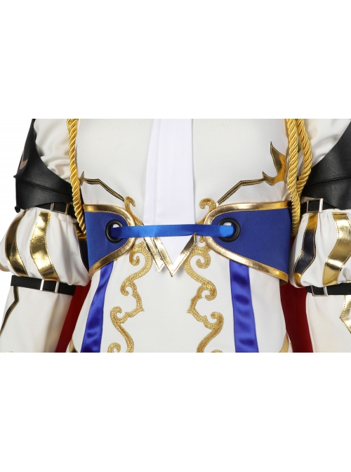 Fire Emblem Engage Halloween Cosplay Costume White Slim Top Red And White Cape Sexy Exquisite Set