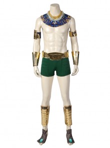 Black Panther Namor Halloween Cosplay Costume Exquisite Accessories Green Short Pants Male Set