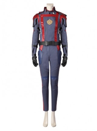 Guardians Of The Galaxy Vol.3 Mantis Gamora Halloween Cosplay Costume Blue Coat Set Without Shoes