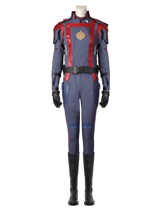 Guardians Of The Galaxy Vol.3 Mantis Gamora Halloween Cosplay Costume Blue Coat Set Without Shoes