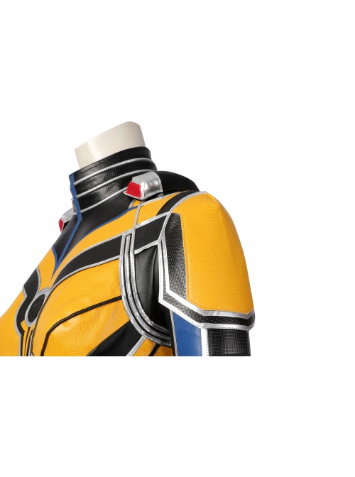 Ant-Man And The Wasp Quantumania Hope Van Dyne Halloween Cosplay Costume Yellow Jumpsuit Set Without Helmet And Shoes