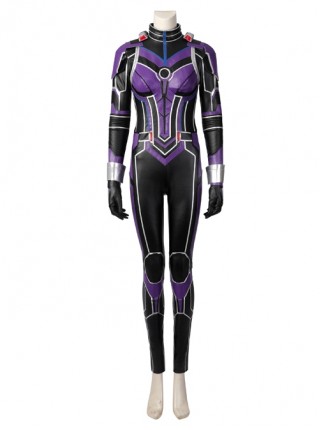 Ant-Man And The Wasp Quantumania Cassie Lang Halloween Cosplay Costume Purple Jumpsuit Set Without Shoes