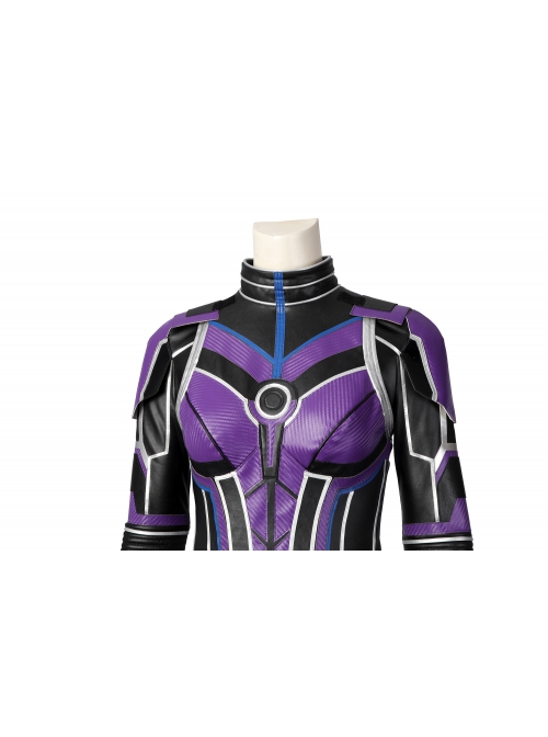 Ant-Man And The Wasp Quantumania Cassie Lang Halloween Cosplay Costume Purple Jumpsuit Set Without Shoes