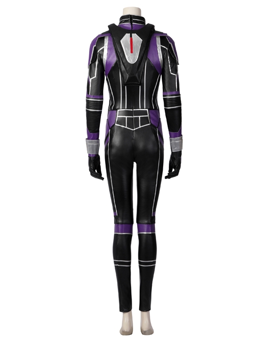 Ant-Man And The Wasp Quantumania Cassie Lang Halloween Cosplay Costume Purple Jumpsuit Set Without Shoes