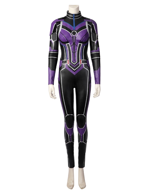 Ant-Man And The Wasp Quantumania Cassie Lang Halloween Cosplay Costume Purple Jumpsuit Set Without Shoes