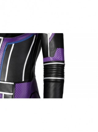 Ant-Man And The Wasp Quantumania Cassie Lang Halloween Cosplay Costume Purple Jumpsuit Set Without Shoes