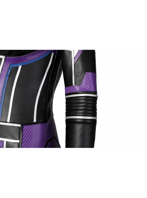 Ant-Man And The Wasp Quantumania Cassie Lang Halloween Cosplay Costume Purple Jumpsuit Set Without Shoes