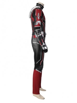 Ant-Man And The Wasp Quantumania Scott Lang Halloween Cosplay Costume Red Jumpsuit Set Without Helmet And Shoes