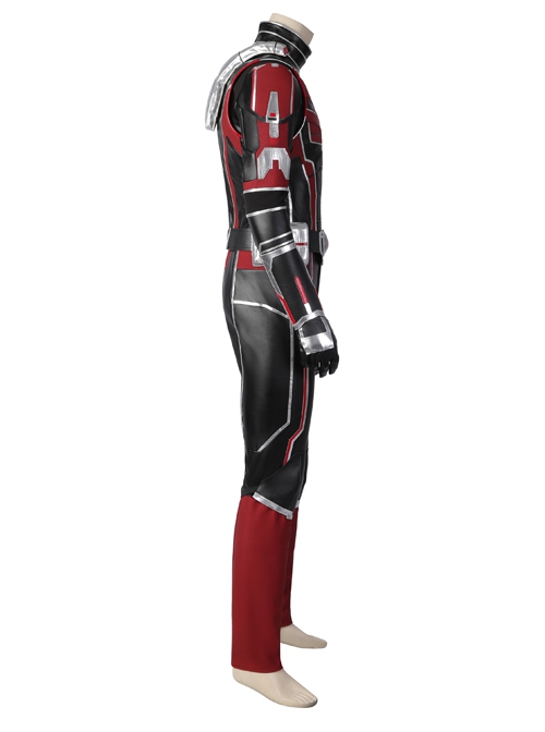 Ant-Man And The Wasp Quantumania Scott Lang Halloween Cosplay Costume Red Jumpsuit Set Without Helmet And Shoes