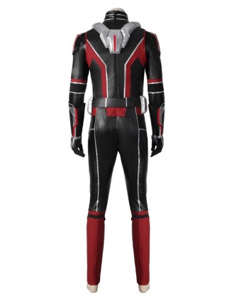 Ant-Man And The Wasp Quantumania Scott Lang Halloween Cosplay Costume Red Jumpsuit Set Without Helmet And Shoes