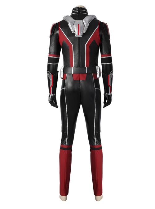 Ant-Man And The Wasp Quantumania Scott Lang Halloween Cosplay Costume Red Jumpsuit Set Without Helmet And Shoes