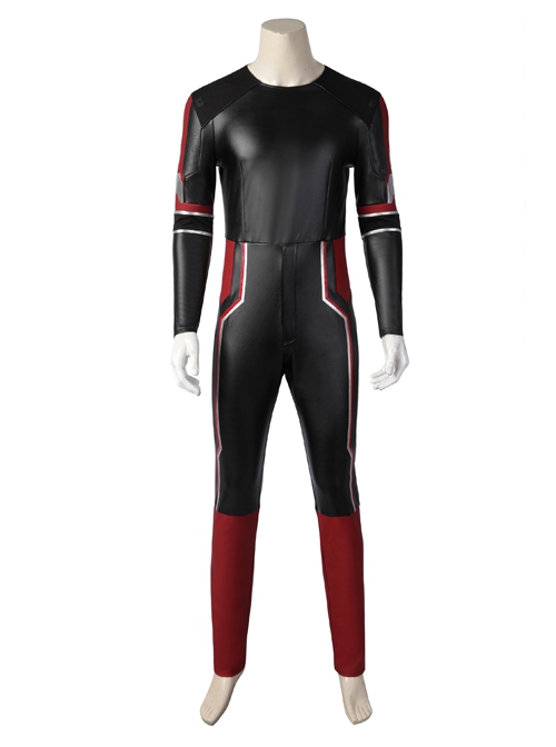 Ant-Man And The Wasp Quantumania Scott Lang Halloween Cosplay Costume Red Jumpsuit Set Without Helmet And Shoes